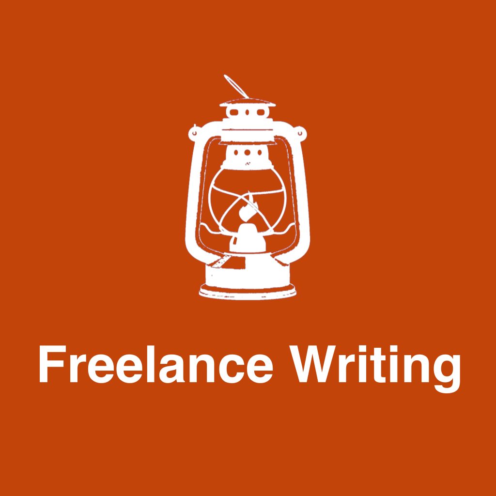 Freelance writing.